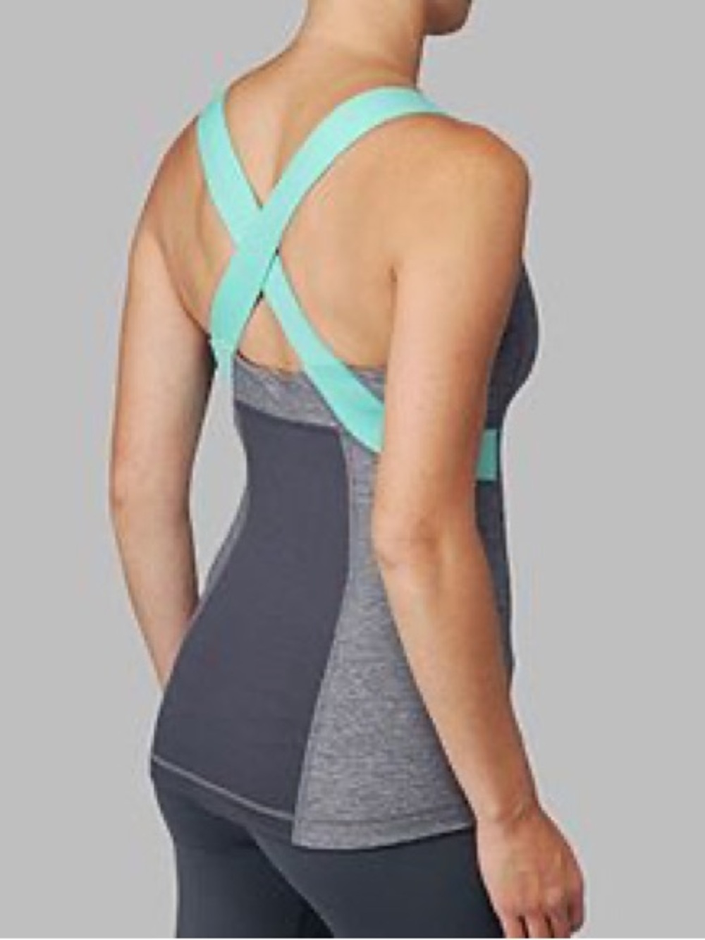 lululemon athletica Lululemon Push Your Limits Teal & Gray